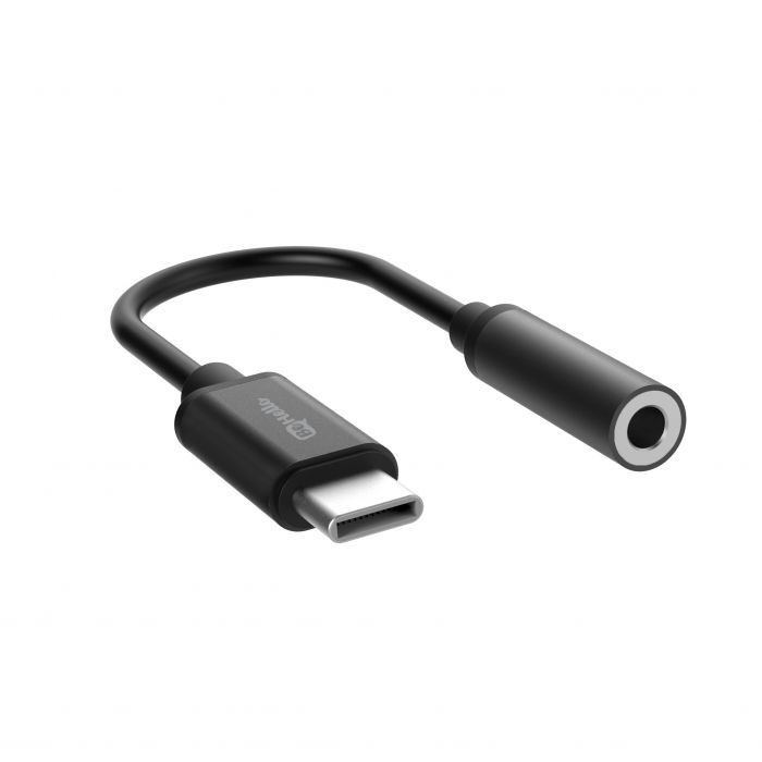spreiding volgorde droefheid BeHello USB-C naar Audio 3.5mm (Aux kabel) Verloopstekker - Jack Adapter  Zwart - Auva
