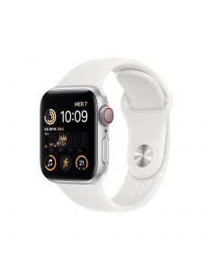 Apple Watch SE 40MM Cellular Zilver - Wit