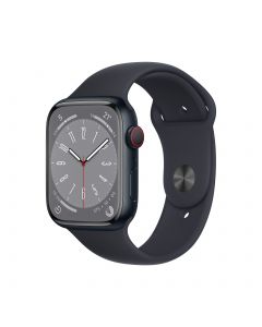 Apple Watch Series 8 Cellular 45mm Sport Band - Midnight