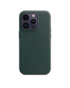 Apple iPhone 14 Pro Leren Hoesje met MagSafe - Groen