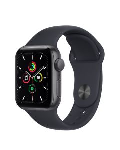 Apple Watch SE 40MM Sport Band - Middernacht/Zwart