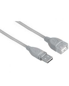 Hama Extension Cable, USB A Plug - USB A Socket, 0,5 m