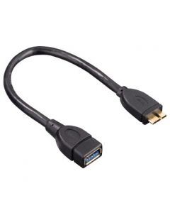 Hama 00054511 0.15m USB A Micro-USB B Zwart USB-kabel