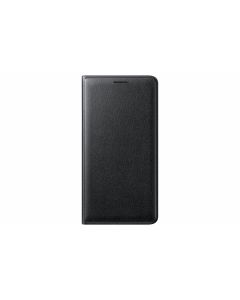 Samsung Galaxy J3 Flip Wallet - Zwart