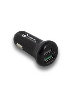 Ewent USB Car Charg 2port 5A Qualcom QC3