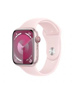 Apple Watch Series 9 45mm Cellular - Aluminium Roze S/M