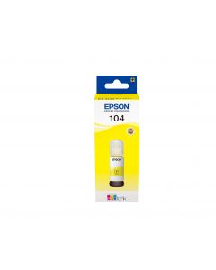 Epson 104 EcoTank Inkt - Geel