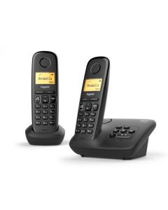 Gigaset A270A Duo Draagbare Telefoonset met Antwoordapparaat - Zwart