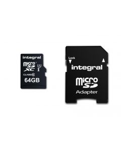 Integral Micro SD Geheugenkaart 64GB