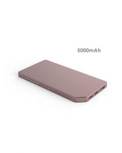 Allocacoc 5000mAh Powerbank Slim - Roze