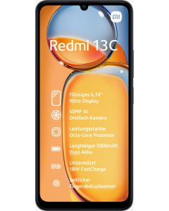 Xiaomi Redmi 13C 128GB - Zwart