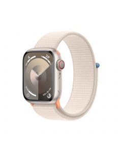 Apple Watch Series 9 41mm Cellular - Aluminium Sport Loop Sterrenlicht