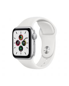 Apple Watch SE 40MM Sport Band - Wit/Zilver