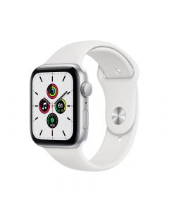 Apple Watch SE 44MM Sport Band - Wit/Zilver