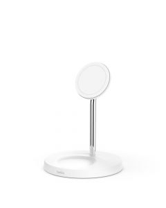 Belkin MagSafe 2-in-1 Wireless Charger - Wit