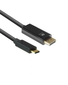 Ewent USB-C naar DisplayPort male kabel 2,0m 4K @ 60Hz USB-C -DISPLAY PORT M. 2.0M 4K