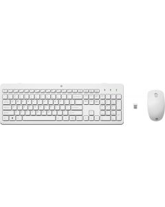 HP 230 WL Mouse+KB Combo WHT AZERTY BE