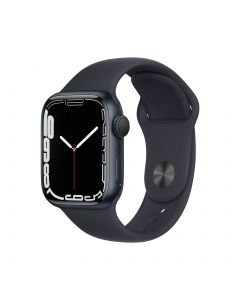 Apple Watch Series 7 41mm - Aluminium Midnight - Sportband Midnight
