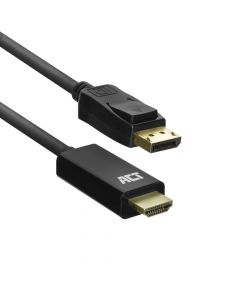 ACT AC7550 DisplayPort naar HDMI Kabel 1.8m