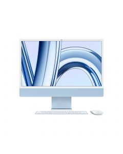 Apple iMac 24" M3 MQRQ3FN/A - 256GB - Blauw
