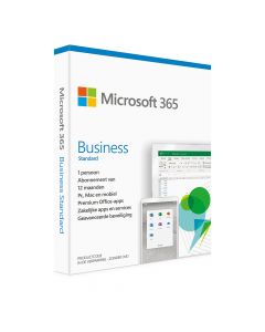 Microsoft Office 365 Business Standard 1 Gebruiker / 5 Toestellen PC/MAC - 1 Jaar
