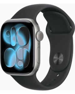 Apple Watch Series 11 42mm LTE - Space Grey - Black Sport Band - S/M