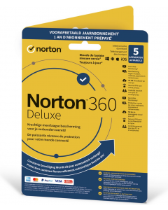 Norton 360 Deluxe 1 Gebruiker - 5 Toestellen
