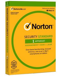 Norton Security Standaard - 1 Gebruiker / 1 Toestel