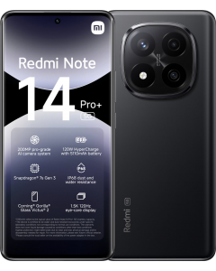 Xiaomi Redmi Note 14 Pro+ 5G 256GB - Zwart