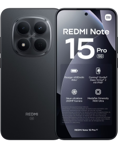 Xiaomi Redmi Note 15 Pro 5G 256GB - Zwart