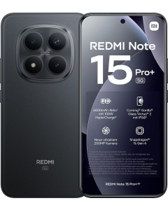 Xiaomi Redmi Note 15 Pro+ 5G 256GB - Zwart