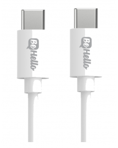 BeHello USB-C naar USB-C 1m - Wit