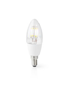 SmartLife WIFILF10WTC37 LED Filamentlamp E14 - Warm Wit