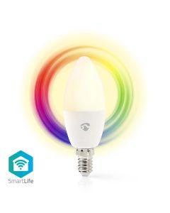 SmartLife WIFILRC10E14 Multicolour Lamp E14