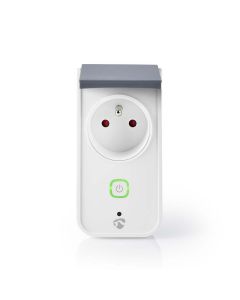 SmartLife WIFIPO120EWT Smart Stekker voor Buitenhuis - Wit/Grijs