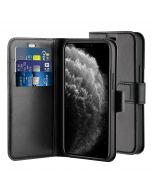 BeHello iPhone 12 / 12 Pro Gel Wallet Case Black