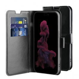 BeHello iPhone 14 Pro Gel Wallet Case ECO - Zwart