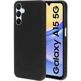 Mobiparts Samsung Galaxy A15 Silicone Cover - Zwart